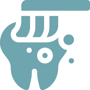 Brushing tooth icon
